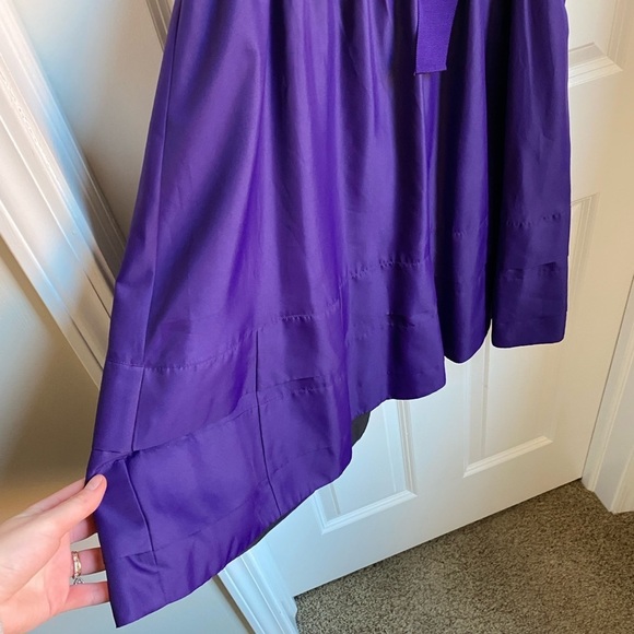 The Limited Purple Strapless Bow Dress - Picture 7 of 7